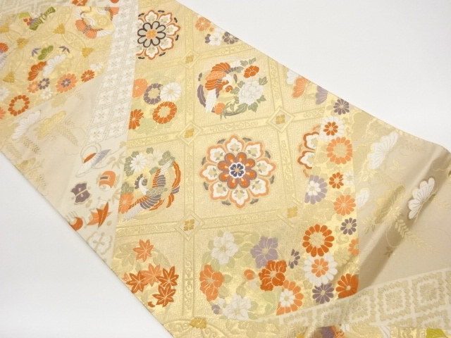 Japanese Kimono / Fukuro Obi Silk